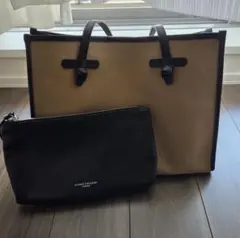 GIANNI CHIARINI マルッチェラM　トートバッグ ポーチ付きのサムネイル