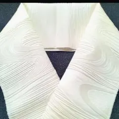 正絹ふくれ織半襟⭐️丹後ちりめん　駒綸子　素敵な地模様