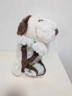 スヌーピー ぬいぐるみ リュック PEANUTS スヌーピー 茶色