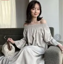 【新品未使用】アニュアンス　ワンピース　オフショル