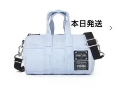 PORTER ライトブルー ショルダーバッグ