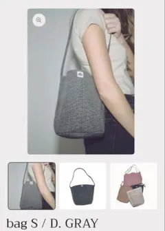 新品 VAKT. bag S D.GRAY バクト ヌビバッグ ショルダーバッグ - メルカリ