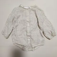 ZARA ベビー ロンパース チェック柄 68cm