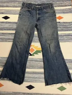 70s levis リーバイス684 ビンテージフレアジーンズ　USA製 刻印6