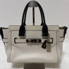 【美品】コーチ スワッガー27 ハンドバッグ ショルダーバッグ 2way