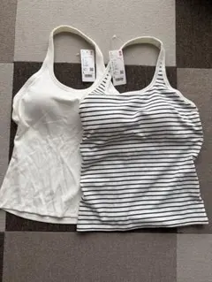 UNIQLO オープンバックブラトップ 2枚セット Lサイズ