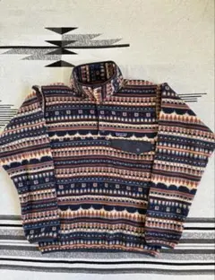 Patagonia パタゴニア シンチラ スナップT ネイティブ 幾何学柄 M