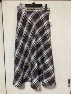 ツイード ロングスカート