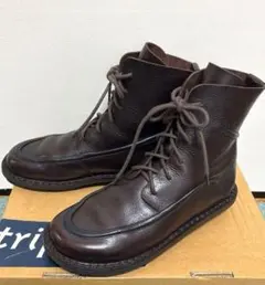 美品❣️trippen トリッペンTyler レザーシューズ 37 ダークグリーン