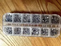 シルバー ネイルパーツ 12個セット