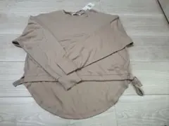 E hyphen world gallery PEAC E ベージュ長袖トップス