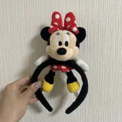 ミニーマウス ヘアバンド ぬいぐるみ