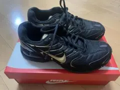 NIKE エアマックス　トーチ4 25.5cm ブラック　ゴールド