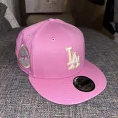 ね*ね様 New Era ニューエラ ピンク 白 キャップ - メルカリ