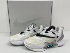 【美品】ナイキ アダプトBB 2.0 オレオ ホワイト 通電確認済 26.5cm