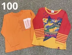 長袖Tシャツ 2枚セット 100 男の子