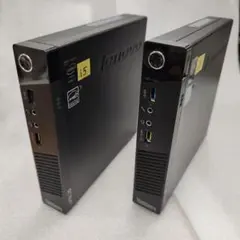 Lenovo ミニPC ThinkcentreM73 2台セットのサムネイル