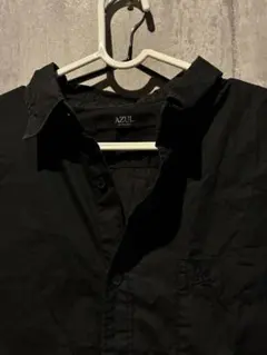 AZUL BY MOUSSY アズールバイマウジー 半袖シャツ ブラック 黒のサムネイル