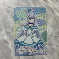映画キミとアイドルプリキュア　キラキラカードグミ　カード　キュアニャミー
