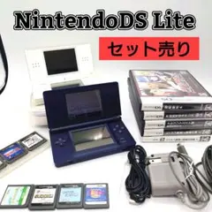 【 動作確認済】Nintendo DS Lite 本体2台 ソフトセット