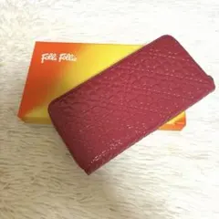 フォリフォリ　長財布 ピンクのサムネイル