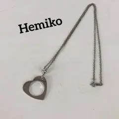 Christian Dior ディオール ネックレス ハート シルバー ロゴ