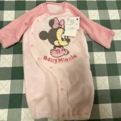 【新品】ミニー　フリース　ツーウェイオール　50-60cm 赤ちゃん　ベビー