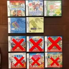 勉強用（子ども用）DSソフト8個 Benesse進研ゼミ