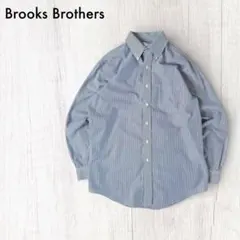Brooks Brothers ストライプ 長袖 BDシャツ (15-2/3)