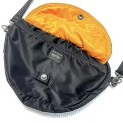 廃盤 PORTERポーター タンカー ハーフムーン ショルダーバッグ ブラック