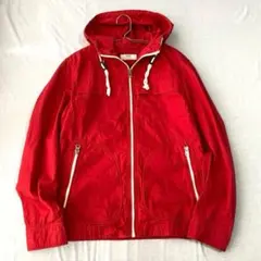 【ユニクロ】ライトウェイトフルジップパーカー ドロスト有 綿100％ S