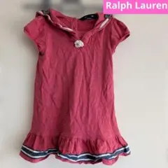 ワンピース セーラーカラー　襟　ポロラルフローレン　チュニック　半袖　夏服
