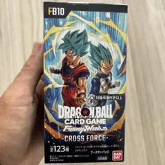 未開封・テープ付き ドラゴンボールFW FB10 クロスフォース BOX - メルカリ
