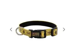 阪神タイガース新品　イエロー 虎デザイン ナイロン製首輪 Mサイズ