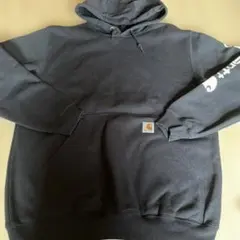 (^-^)Carhartt*紺色フード付きパーカーM size*