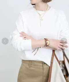 ドゥーズィエムクラス　SEA ISLAND COTTON スウェット