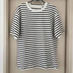 GLOBAL WORK C-fine パールニットワッフルTEE