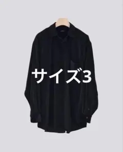 24AW COMOLI コーデュロイ コモリシャツ サイズ3