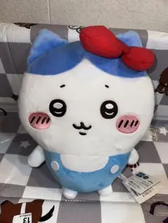 圧縮なし！ ちいかわ×サンリオキャラクターズ BIGぬいぐるみ ハチワレ
