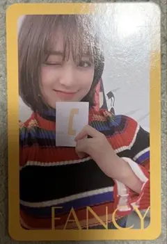 TWICE トレカ ジヒョ Fancy