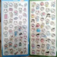 ドラえもん 透明シール 2シートセット