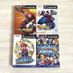 【説明書・メモリーカード付き】ゲームキューブソフト　マリオセット