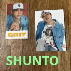 BE:FIRST GRIT スマホサイズステッカー＆トレカSHUNTO