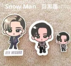 Snow Man 目黒蓮 すのチルステッカー CD購入初回特典シール3枚(44)