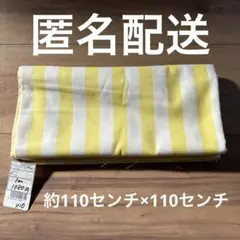 生地 ストライプ ボーダー 黄色 藤久 布
