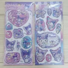 海外限定　サンリオ　クロミ　ウォーターシール　ゆめかわ　2種セット　3D 立体