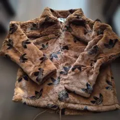 adidas ブラウンファーコート Mサイズ