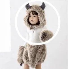 3COINS オオカミ　　ハロウィン　スリーコインズ　かぶりもの&手セット