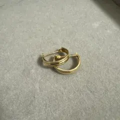 k*y様 ジュエリーツツミ 18K ダイヤモンドフープピアス 両耳用 - メルカリ