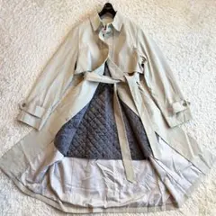 【極美近年品✨️スキャパ】 SCAPA 中綿ライナー付き 高級トレンチコートのサムネイル